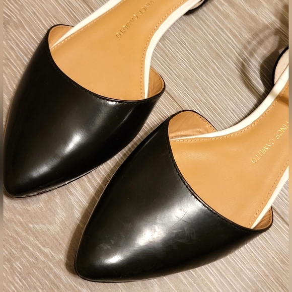 Vince Camuto | Leather | Ankle-Strap | Pointed-Toe | Sandals | Size 6M - Picture 6 of 12